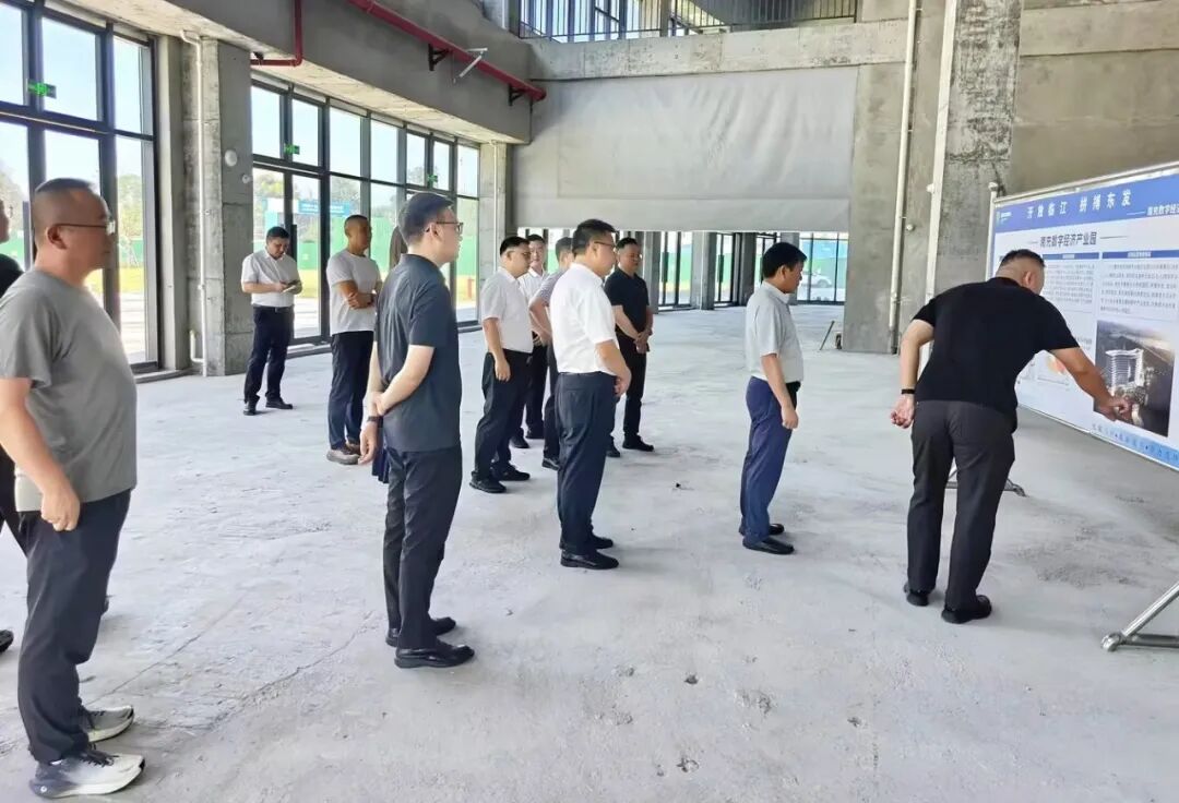 南充市委常委、副市长朱枝勇调研树莓控股南充项目